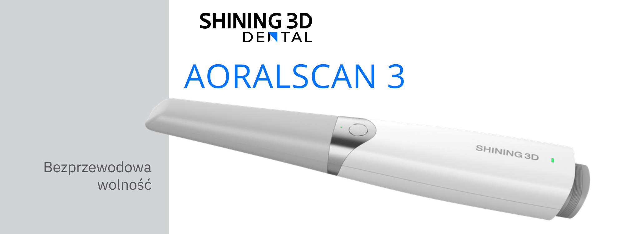 Skaner Shining 3D Aoralscan 3 Optident