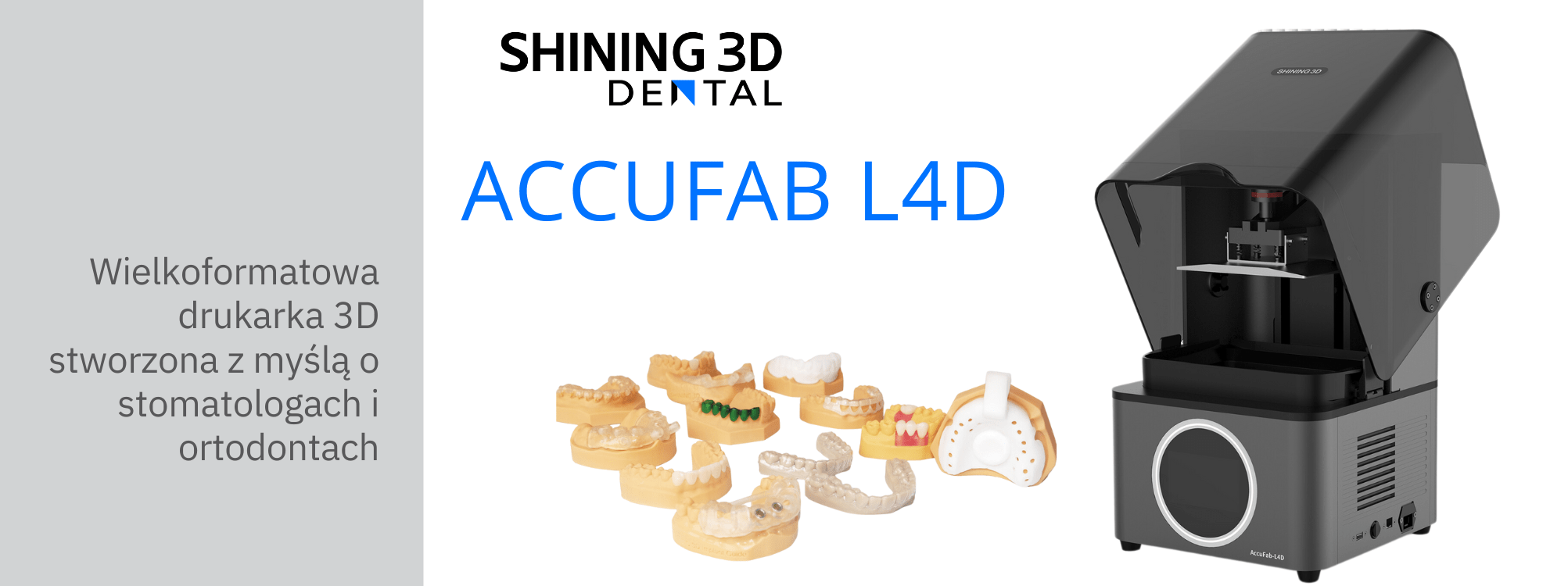 Drukarka 3D Accufab-L4D Shining 3D