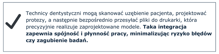 Technicy dentystyczni moga skanowac uzebienie pacjenta banner