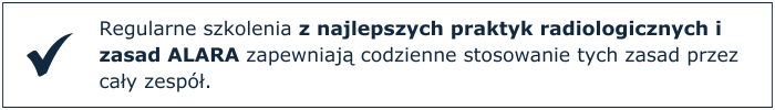 Regularne szkolenia z najlepszych praktyk radiologicznych