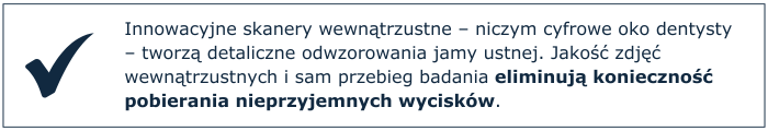 Innowacyjne skanery wewnątrzustne