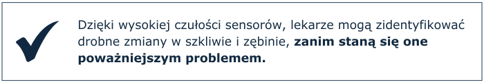 Wysoka czułość sensorów